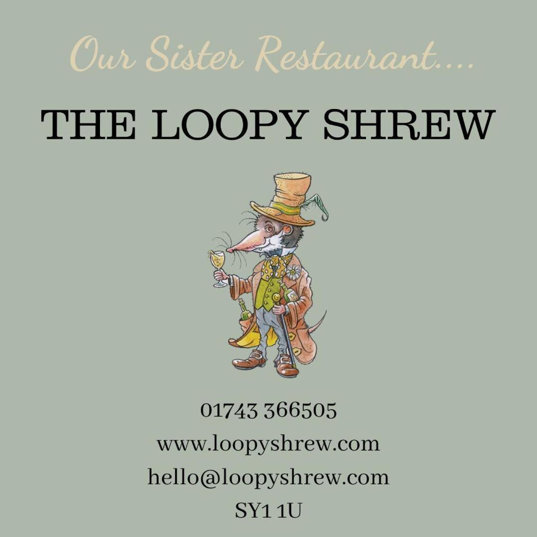 مبيت وإفطار شروزبري Darwin'S Townhouse المظهر الخارجي الصورة The Loopy Shrew logo